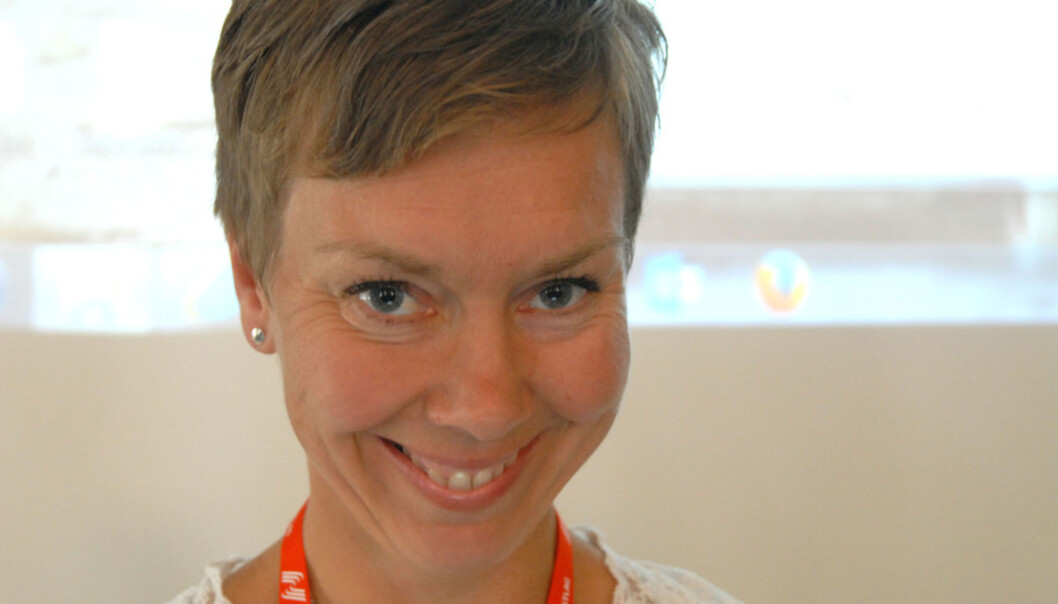 Medieforsker Hilde Kristin Dahlstrøm ved NLA Høgskolen har funnet ut at selv om 14 prosent av befolkningen er over 67 år, utgjør de bare 1,7 prosent av kildene i mediene. Arkivfoto: Martin Huseby Jensen Medieforsker Hilde Kristin Dahlstrøm ved NLA Høgskolen har funnet ut at selv om 14 prosent av befolkningen er over 67 år, utgjør de bare 1,7 prosent av kildene i mediene. Arkivfoto: Martin Huseby Jensen
