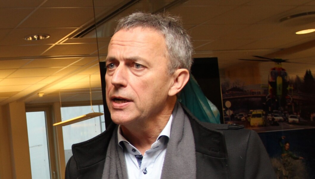 TIL TOPPS: Are Stokstad rykker etter det Journalisten erfarer opp fra konserndirektør til konsernsjef i Amedia. Foto: Birgit Dannenberg TIL TOPPS: Are Stokstad rykker etter det Journalisten erfarer opp fra konserndirektør til konsernsjef i Amedia. Foto: Birgit Dannenberg