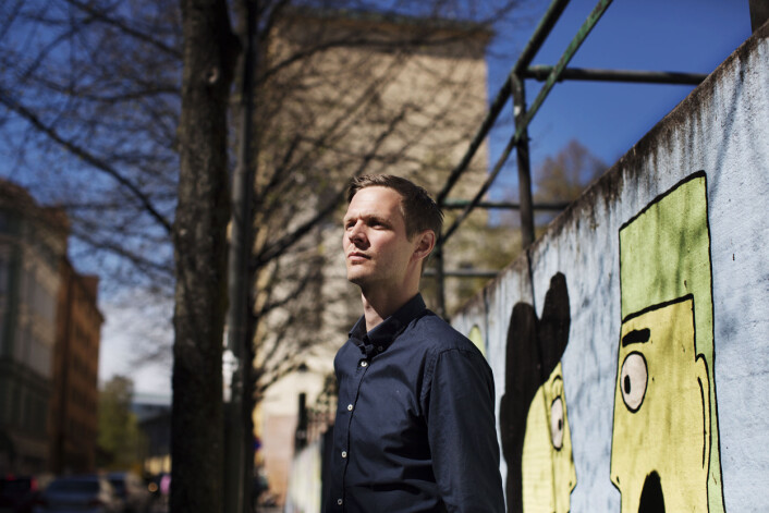 Torbjørn Graff Hugo synes det er interessant at VG fikk SKUP-diplom. Foto: Andrea Gjestvang. Torbjørn Graff Hugo synes det er interessant at VG fikk SKUP-diplom. Foto: Andrea Gjestvang.