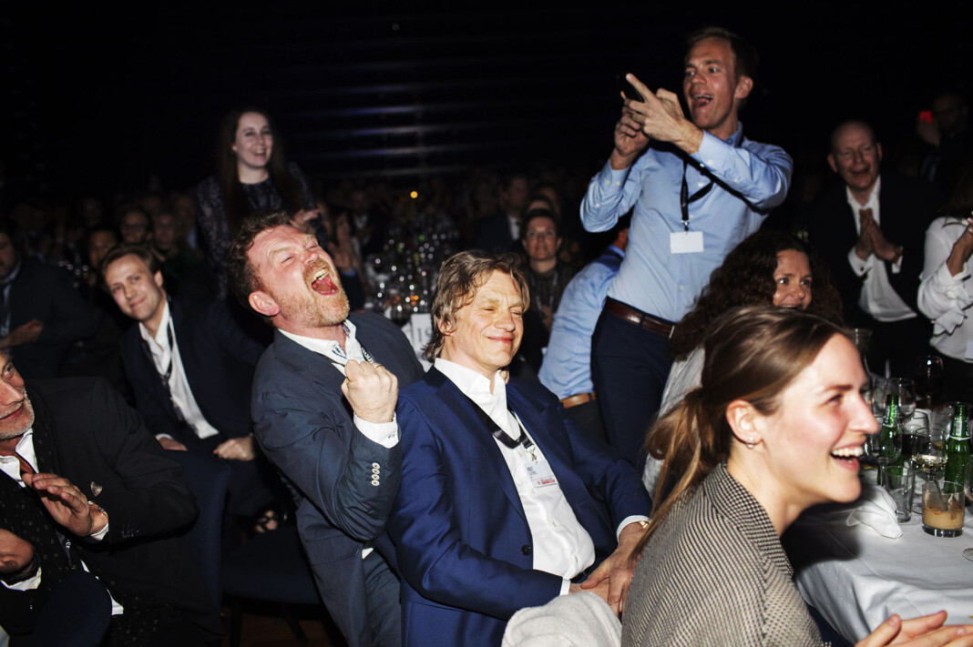 Kjetil Sæter, Knut Gjernes, Lars Kristian Solem og Fredrik Solstad ble tildelt Skup-prisen i 2018. Arkivfoto: Andrea Gjestvang Kjetil Sæter, Knut Gjernes, Lars Kristian Solem og Fredrik Solstad ble tildelt Skup-prisen i 2018. Arkivfoto: Andrea Gjestvang