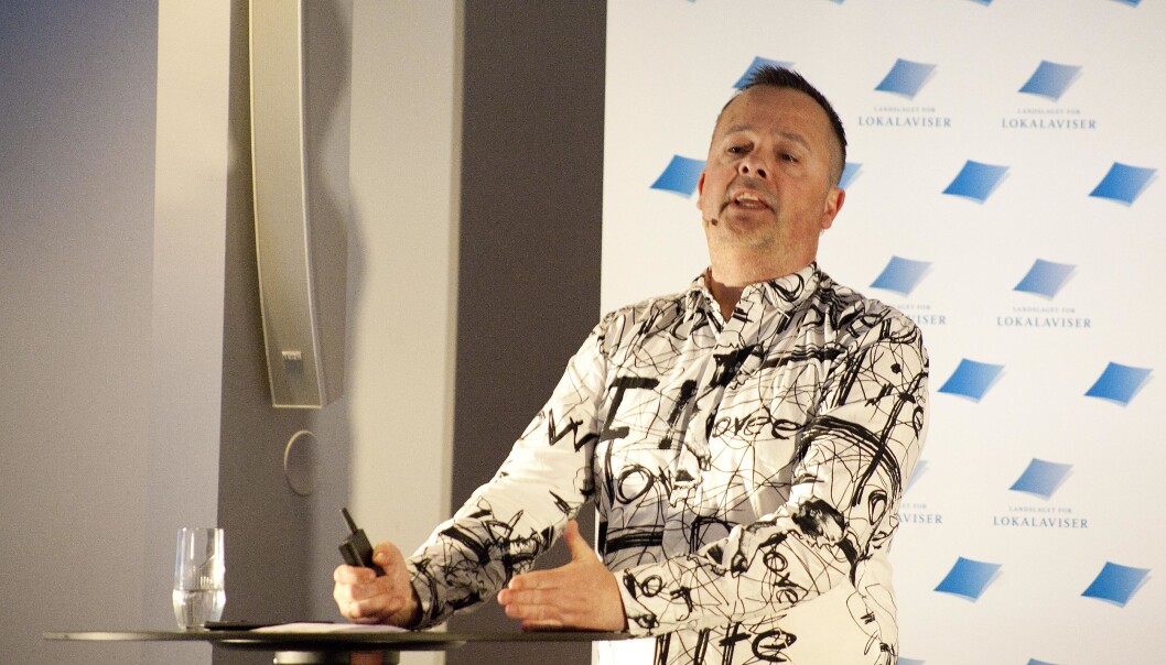 Stig Erik Elliot mener at man ikke må glemme de hverdagslige avisene i kampen for å komme med store og tunge saker. Foto: Jan Roger Olsen Stig Erik Elliot mener at man ikke må glemme de hverdagslige avisene i kampen for å komme med store og tunge saker. Foto: Jan Roger Olsen