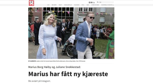 – Et overtramp av privatlivets fred og svært uheldig bruk av overskrift og layout – Et overtramp av privatlivets fred og svært uheldig bruk av overskrift og layout