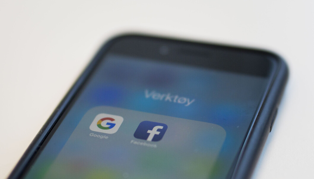 Google og Facebook må kanskje betale en egen, norsk digitalskatt, hvis EU vedtar foreslåtte regler og disse blir gjeldende for Norge. Foto: Kristine Lindebø Google og Facebook må kanskje betale en egen, norsk digitalskatt, hvis EU vedtar foreslåtte regler og disse blir gjeldende for Norge. Foto: Kristine Lindebø