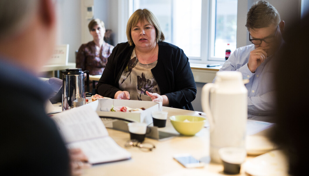 Elin Floberghagen la fram forslaget til hvem som heretter kan klages inn til PFU. Foto: Kristine Lindebø Elin Floberghagen la fram forslaget til hvem som heretter kan klages inn til PFU. Foto: Kristine Lindebø