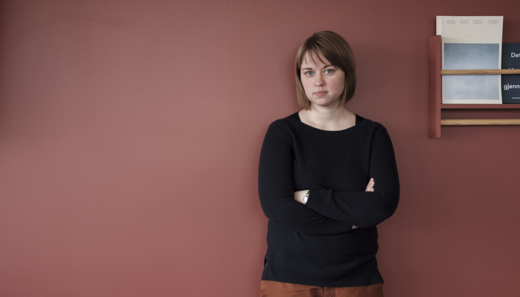 Klubbleder i Vårt Land, Ane Bamle Tjellaug. Foto: Erlend Berge/Vårt Land Klubbleder i Vårt Land, Ane Bamle Tjellaug. Foto: Erlend Berge/Vårt Land
