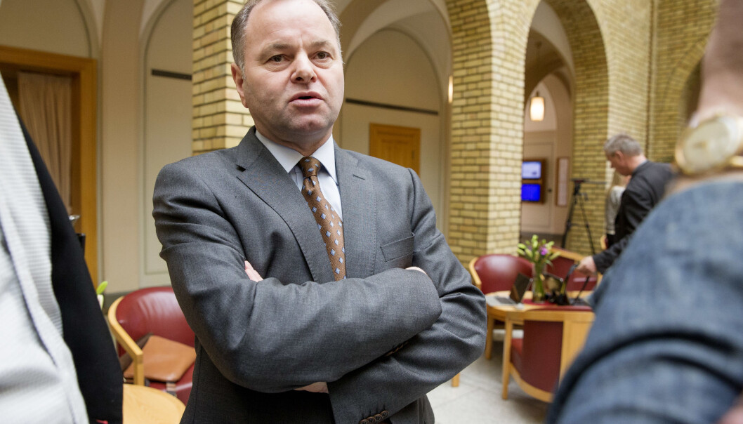 Olemic Thommessen gikk torsdag av som stortingspresident. Foto: Håkon Mosvold Larsen/NTB scanpix Olemic Thommessen gikk torsdag av som stortingspresident. Foto: Håkon Mosvold Larsen/NTB scanpix