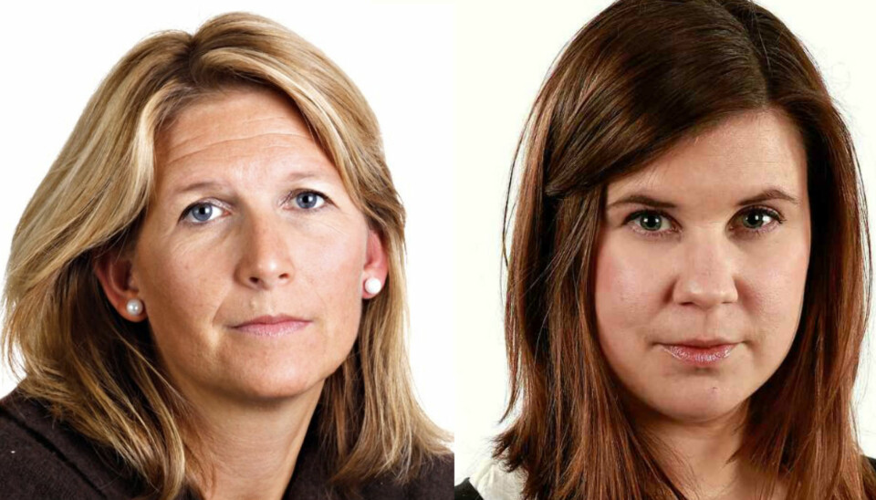 Eirin Hurum (til venstre) og Helene Skjeggestad blir nye korrespondenter for Aftenposten. Foto: Aftenposten
