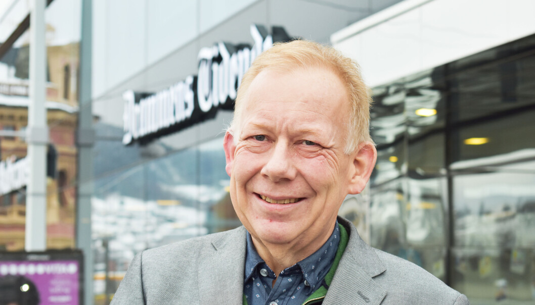 Lars Johnsen er forberedt på at det kan komme vanskelige tider også fremover i mediebransjen. De er han forberedt å stå i. Foto: Rune Folkedal Lars Johnsen er forberedt på at det kan komme vanskelige tider også fremover i mediebransjen. De er han forberedt å stå i. Foto: Rune Folkedal