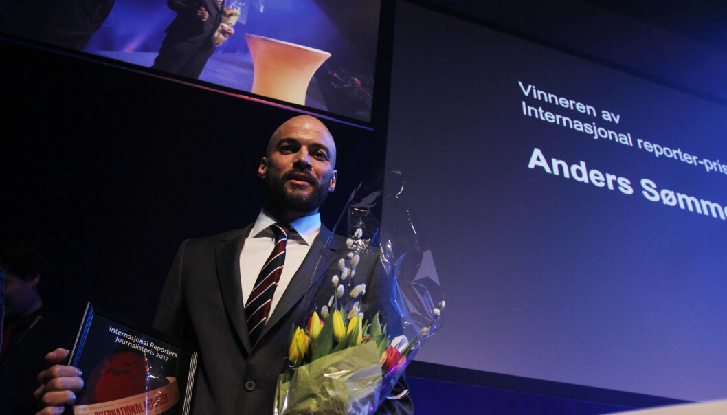 Anders Sømme Hammer vant IR-prisen i fjor. Også i år er han med i konkurransen. Foto: Martin Huseby Jensen Anders Sømme Hammer vant IR-prisen i fjor. Også i år er han med i konkurransen. Foto: Martin Huseby Jensen