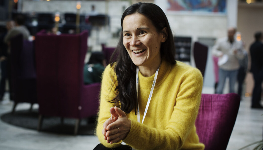 Irina Lee var invitert til Hellkonferansen for å gi råd om hvordan man får et suksessfullt frilansliv. Foto: Andrea Gjestvang Irina Lee var invitert til Hellkonferansen for å gi råd om hvordan man får et suksessfullt frilansliv. Foto: Andrea Gjestvang