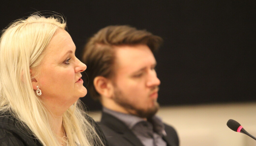Senterpartiets Åslaug Sem-Jacobsen og SVs Freddy André Øvstegård er to av de nye medlemmene i Familie- og kulturkomiteen som i løpet av våren fremmer forslag til ny åndsverkslov for Stortinget. Foto: Glenn Slydal Johansen Senterpartiets Åslaug Sem-Jacobsen og SVs Freddy André Øvstegård er to av de nye medlemmene i Familie- og kulturkomiteen som i løpet av våren fremmer forslag til ny åndsverkslov for Stortinget. Foto: Glenn Slydal Johansen