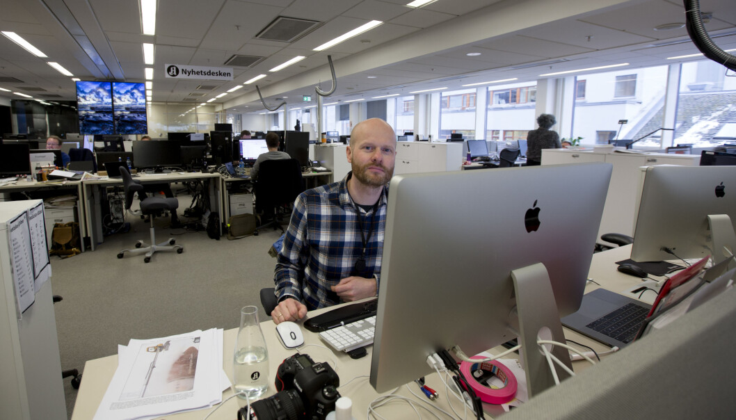 Torbjørn Grønning, reportasjeleder for visuell avdeling i Aftenposten. Foto: Torgeir Strandberg Torbjørn Grønning, reportasjeleder for visuell avdeling i Aftenposten. Foto: Torgeir Strandberg