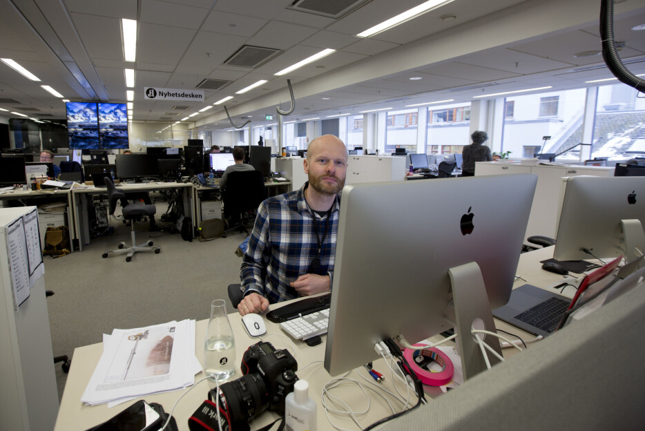 Torbjørn Katborg Grønning håper ikke visuell journalistikk blir overfladisk på nye plattformer
