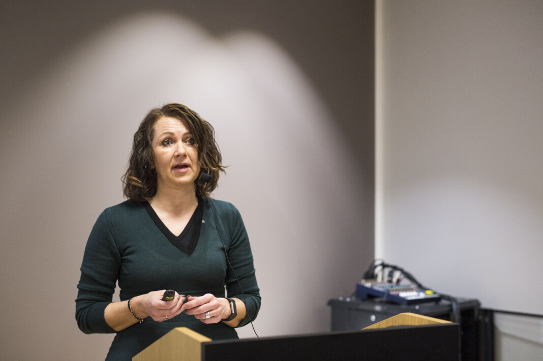 – Dette er helt åpenbart problematiske formuleringer, sier assisterende generalsekretær Reidun K. Nybø i Norsk Redaktørforening. Foto: Kristine Lindebø – Dette er helt åpenbart problematiske formuleringer, sier assisterende generalsekretær Reidun K. Nybø i Norsk Redaktørforening. Foto: Kristine Lindebø