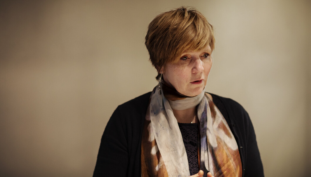 Christine Meyer fra sitt møte med styret i Norsk Presseforbund. Foto: Andrea Gjestvang Christine Meyer fra sitt møte med styret i Norsk Presseforbund. Foto: Andrea Gjestvang