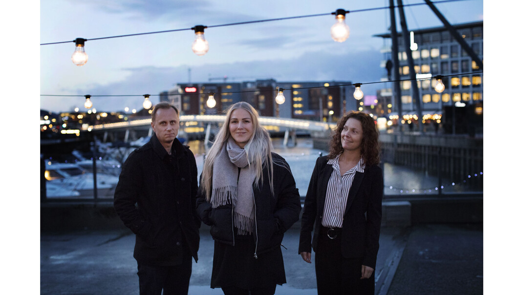 Kim Nygård, Therese Alice Sanne og Ellen Lande Gossner synes kvinnekritikken rammer festivalene urettferdig. Her er de på Trondheim Dokumentarfestival. Foto: Andrea Gjestvang Kim Nygård, Therese Alice Sanne og Ellen Lande Gossner synes kvinnekritikken rammer festivalene urettferdig. Her er de på Trondheim Dokumentarfestival. Foto: Andrea Gjestvang