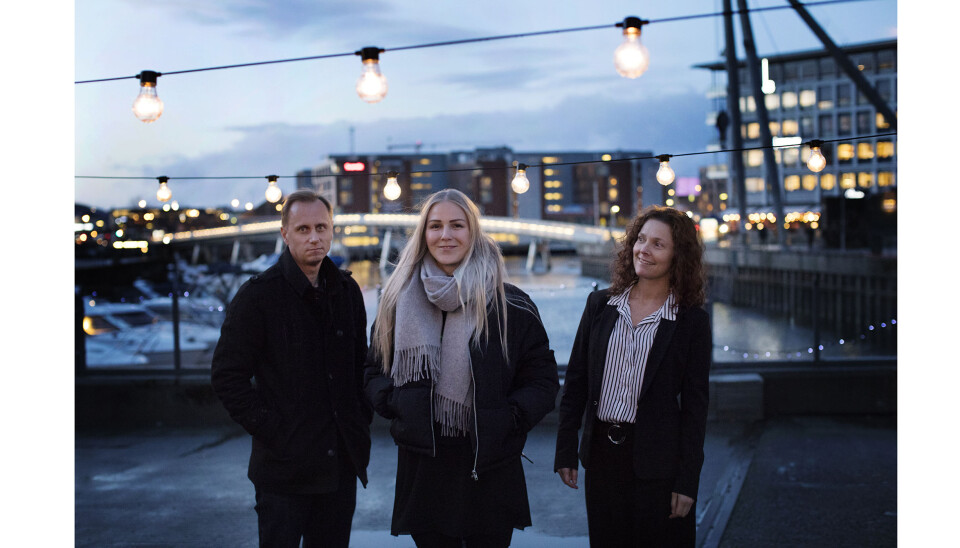 Kim Nygård, Therese Alice Sanne og Ellen Lande Gossner synes kvinnekritikken rammer festivalene urettferdig. Her er de på Trondheim Dokumentarfestival. Foto: Andrea Gjestvang Kim Nygård, Therese Alice Sanne og Ellen Lande Gossner synes kvinnekritikken rammer festivalene urettferdig. Her er de på Trondheim Dokumentarfestival. Foto: Andrea Gjestvang