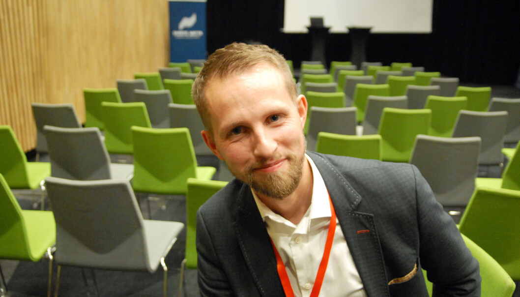 Helge Nitteberg i Nordlys. Foto: Martin Huseby Jensen Helge Nitteberg i Nordlys. Foto: Martin Huseby Jensen