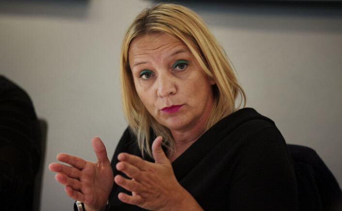 <p>Nina Fjeldheim er én av allmennhetes representanter i Pressen faglige utvalg. Til vanlig er hun rektor ved Humanistskolen. Her er hun i et PFU-møte. Arkivfoto: Andrea Gjestvang<br></p> <p>Nina Fjeldheim er én av allmennhetes representanter i Pressen faglige utvalg. Til vanlig er hun rektor ved Humanistskolen. Her er hun i et PFU-møte. Arkivfoto: Andrea Gjestvang<br></p>