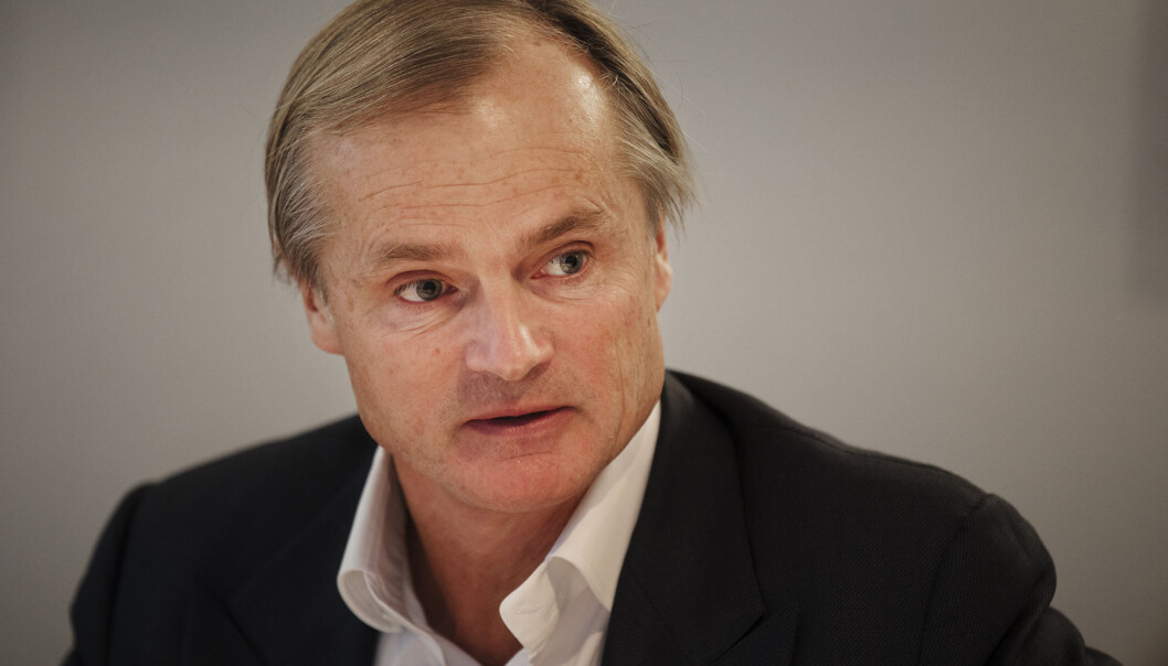Investor og allmennhetsrepresentant Øystein Stray Spetalen under et møte i PFU i oktober i fjor. Foto: Andrea Gjestvang Investor og allmennhetsrepresentant Øystein Stray Spetalen under et møte i PFU i oktober i fjor. Foto: Andrea Gjestvang