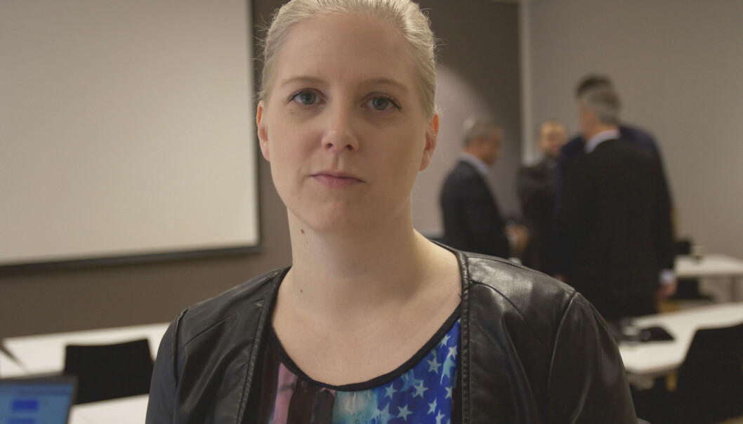 Klubbleder Siv Elisabeth Bjerke er spent på hva transaksjonen mellom eierne får å bety for de ansatte. Foto: Glenn Slydal Johansen Klubbleder Siv Elisabeth Bjerke er spent på hva transaksjonen mellom eierne får å bety for de ansatte. Foto: Glenn Slydal Johansen