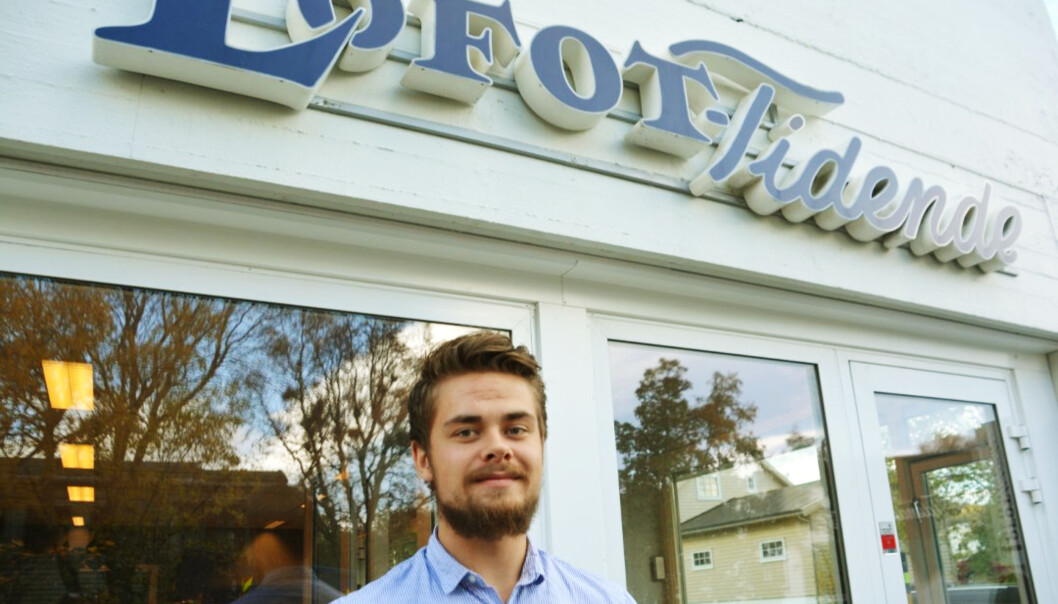 Ivar Benjamin Østebø pakket sakene og dro fra Haugesund til Lofoten. Foto: Lofot-Tidende Ivar Benjamin Østebø pakket sakene og dro fra Haugesund til Lofoten. Foto: Lofot-Tidende