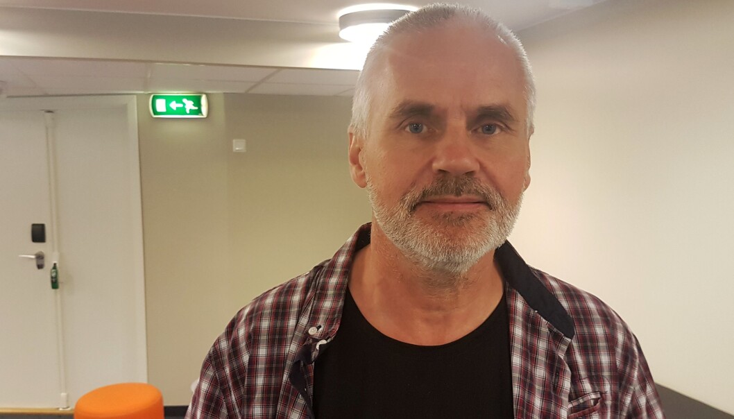Vi føler oss ført bak lyset, sier advokat og forhandlingsleder Stein Larsen i NJ Foto: Aslaug Olette Klausen Vi føler oss ført bak lyset, sier advokat og forhandlingsleder Stein Larsen i NJ Foto: Aslaug Olette Klausen