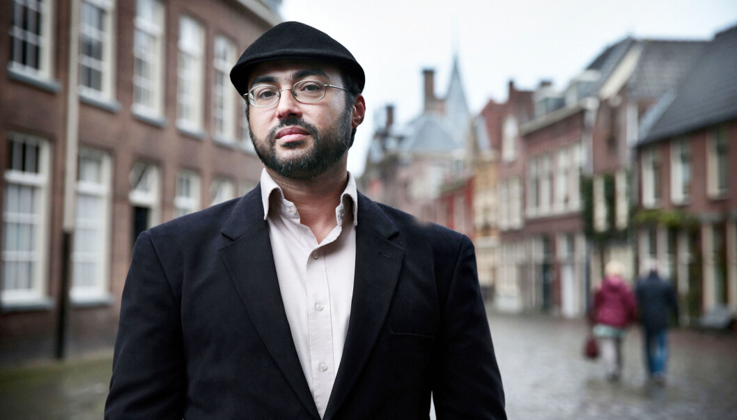 Er du journalist og ikke er på Twitter, da mener Iyad el-Baghdadi du er en dinosaur. Foto: Jean-Pierre Jans Er du journalist og ikke er på Twitter, da mener Iyad el-Baghdadi du er en dinosaur. Foto: Jean-Pierre Jans