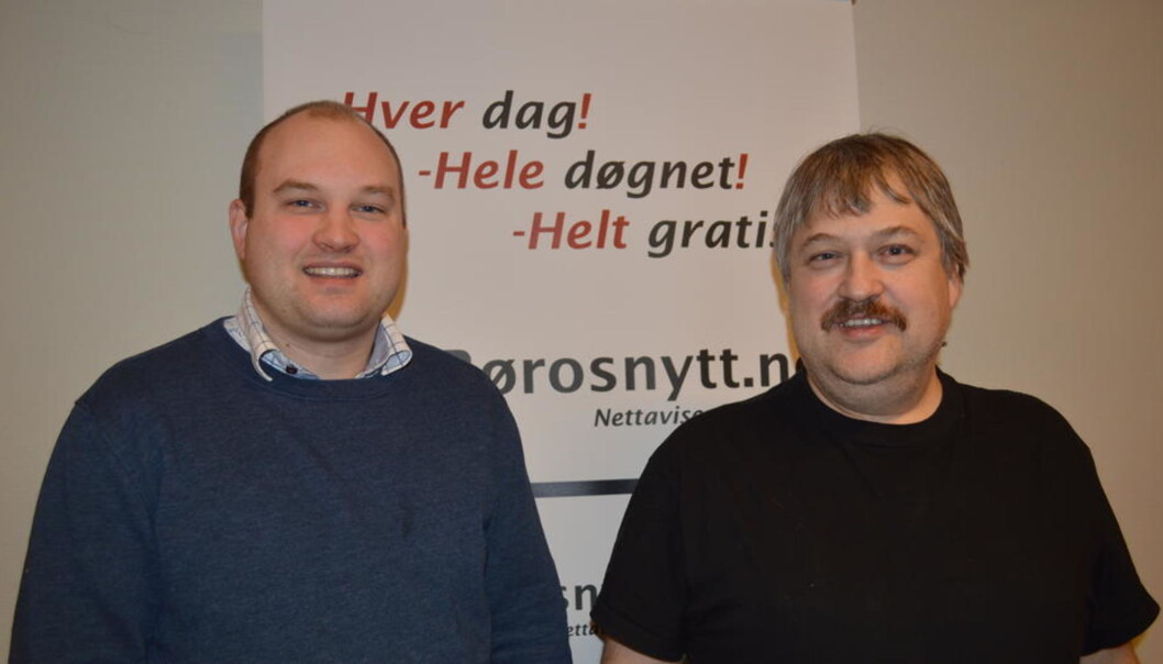 Eirik Dalseg og Tore Østby starter opp Trondheimsnytt i løpet av 2017. Foto: Geir Skancke Eirik Dalseg og Tore Østby starter opp Trondheimsnytt i løpet av 2017. Foto: Geir Skancke
