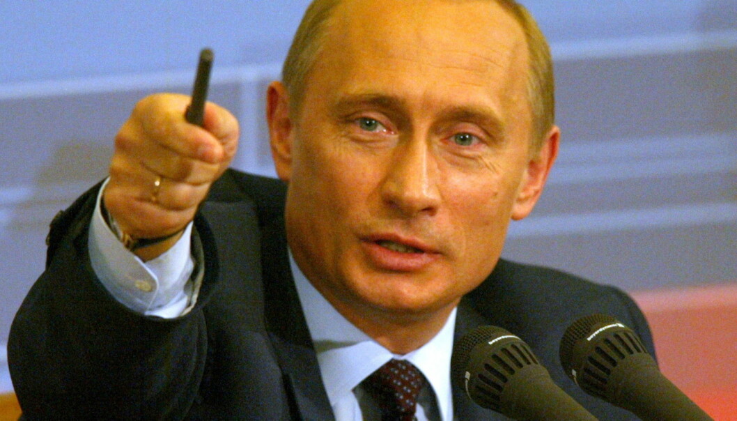 Vladimir Putin er president i Russland. Arkivfoto Journalisten.