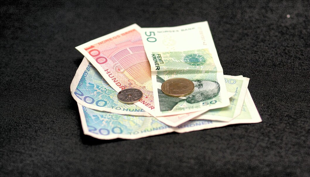 Illustrasjonsfoto av 571 kroner. Arkivfoto Journalisten. Illustrasjonsfoto av 571 kroner. Arkivfoto Journalisten.