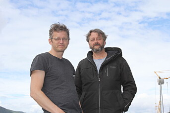 Thomas Ergo og Hans Petter Aass synes det både er stas og litt pinlig å vinne pris for «Glassjenta»