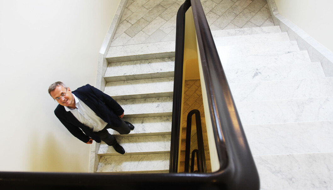 Administrerende direktør Per Brikt Olsen i Fagpressen gir ikke opp håpet. Foto: Martin Huseby Jensen Administrerende direktør Per Brikt Olsen i Fagpressen gir ikke opp håpet. Foto: Martin Huseby Jensen