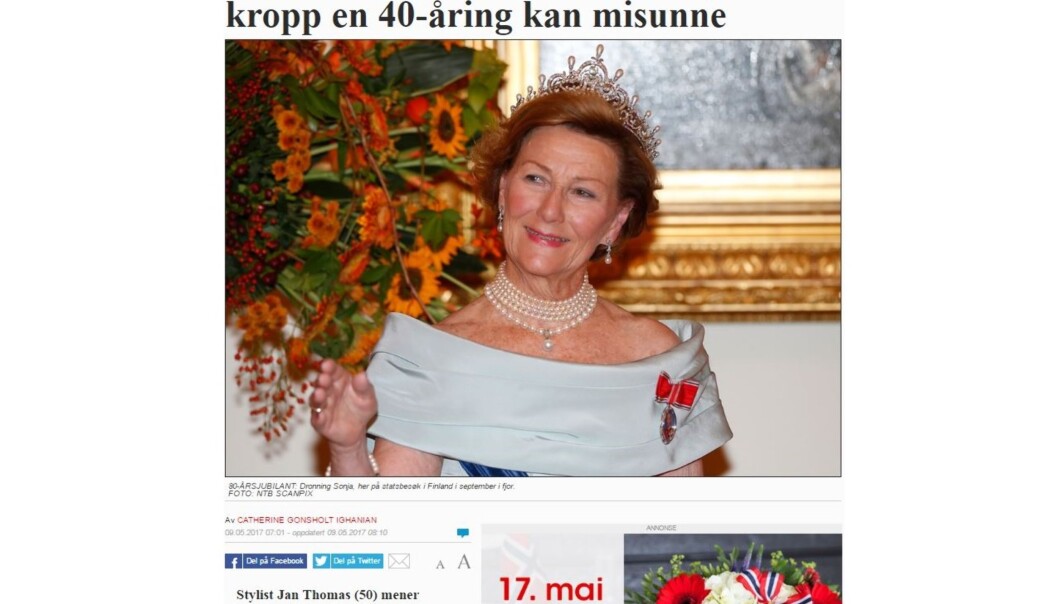 Denne VG-artikkelen har skapt diskusjoner - også internt i VG. Skjemdump VG. Denne VG-artikkelen har skapt diskusjoner - også internt i VG. Skjemdump VG.