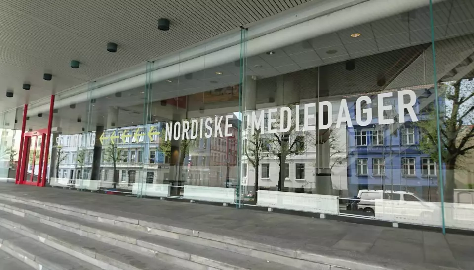 Nordiske Mediedager foregår blant annet i Grieghallen i Bergen sentrum.