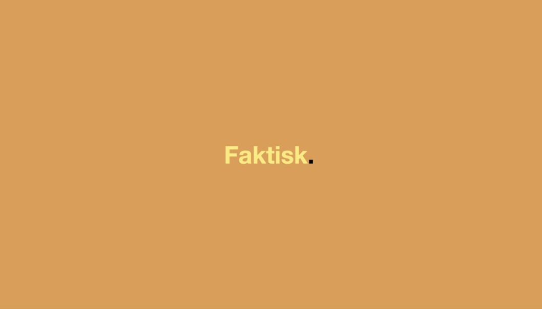 Faktisk.no skal være nettstedet NRK, Dagbladet og VG skal samarbeide om faktasjekk på. Faktisk.no skal være nettstedet NRK, Dagbladet og VG skal samarbeide om faktasjekk på.