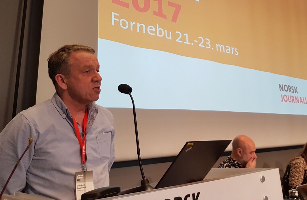 «Frilanserne har sin selvsagte plass i NJ, slik produksjonsmiljøer som NRK Super har det – og andre som bidrar i den journalistiske prosessen», skriver Sven Arne Buggeland. «Frilanserne har sin selvsagte plass i NJ, slik produksjonsmiljøer som NRK Super har det – og andre som bidrar i den journalistiske prosessen», skriver Sven Arne Buggeland.