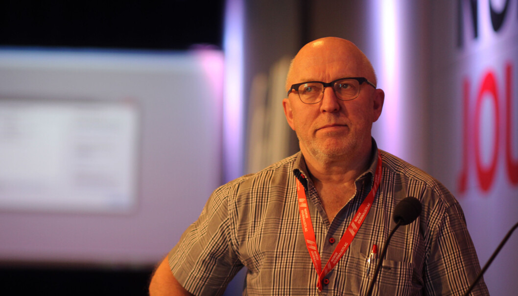 Sven Egil Omdal er tidligere leder i Norsk Journalistlag. Arkivfoto: Journalisten. Sven Egil Omdal er tidligere leder i Norsk Journalistlag. Arkivfoto: Journalisten.
