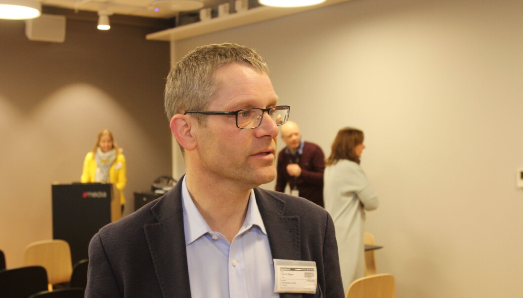 Fagsjef Geir Engen åpner MBLs lommebok i jakten på nye ideer. Foto: Martin Huseby Jensen Fagsjef Geir Engen åpner MBLs lommebok i jakten på nye ideer. Foto: Martin Huseby Jensen