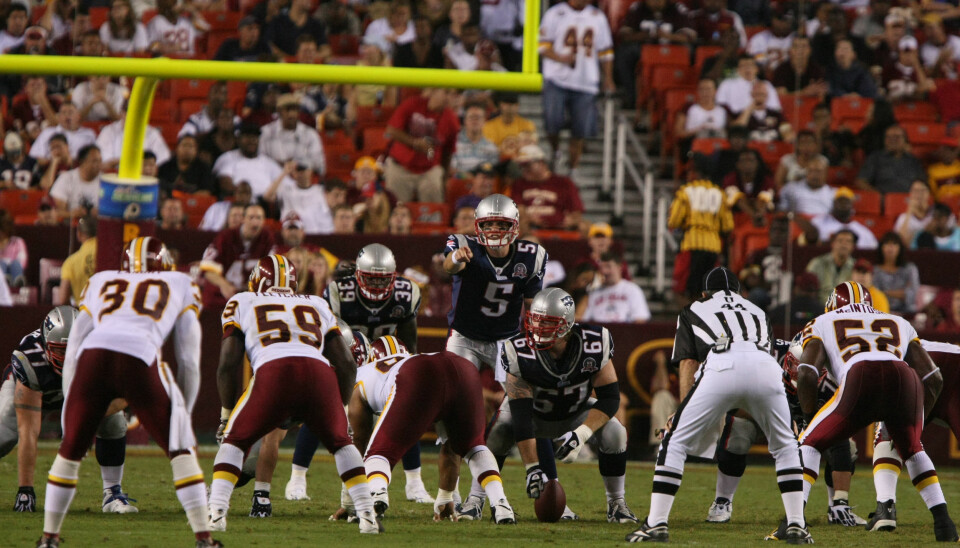 New England Patriots her mot Washington Redskins. Foto: Keith Allison, Creative Commons