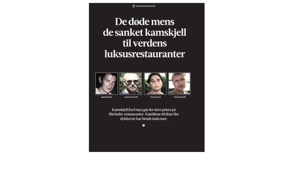 «Kamskjelldykkerne» kan vinne Skup-pris – høster ikke bare lovord fra dykkerbransjen