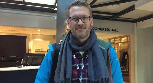 NRKs Steinar Bjørlykke er på Hellkonferansen for første gang