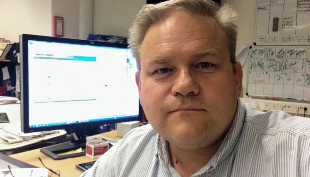 For ansvarlig redaktør Ståle Melhus er det viktig at de ansatte føler seg trygge på jobb. Det er en av grunnene til at han anmeldte truslene mot sin journalist. Foto: Privat For ansvarlig redaktør Ståle Melhus er det viktig at de ansatte føler seg trygge på jobb. Det er en av grunnene til at han anmeldte truslene mot sin journalist. Foto: Privat