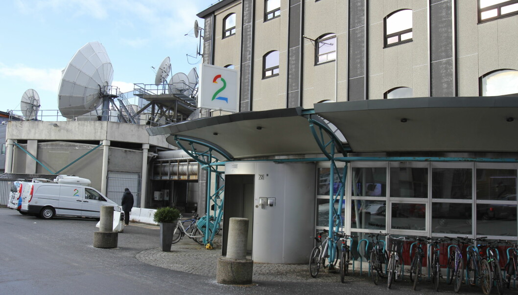 TV 2s hovedkontor på Nøstet i Bergen. Foto: Glenn Slydal Johansen