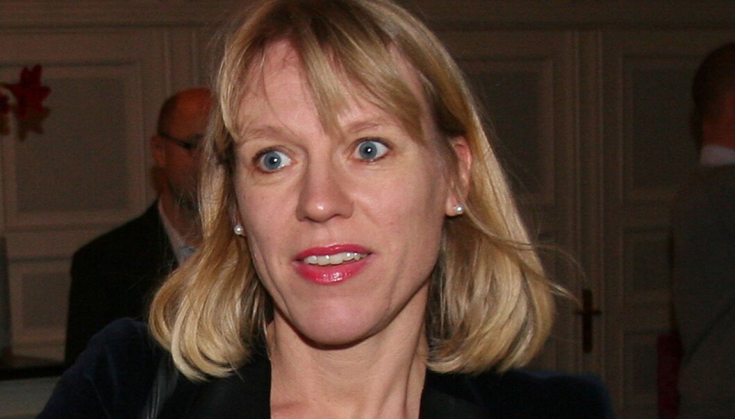 Kulturminister Anniken skal snart avgjøre om NRK får starte trafikkportal eller ikke. Foto: Glenn Slydal Johansen Kulturminister Anniken skal snart avgjøre om NRK får starte trafikkportal eller ikke. Foto: Glenn Slydal Johansen