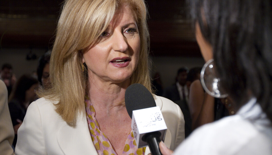Arianna Huffington gikk av som sjefredaktør i august. Foto: Mark Taylor/Wikimedia Commons. Arianna Huffington gikk av som sjefredaktør i august. Foto: Mark Taylor/Wikimedia Commons.