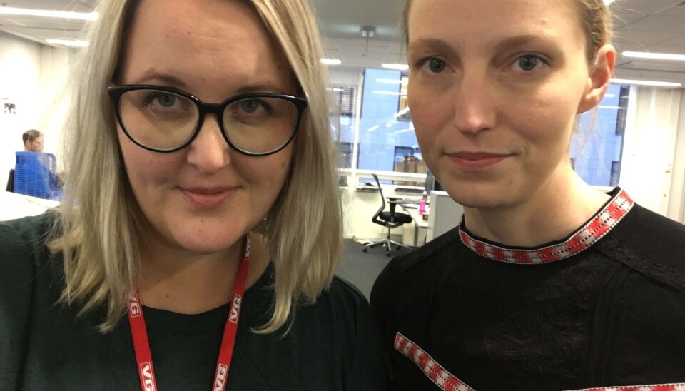 Synnøve Åsebø og Mona Grivi Norman har jobbet med beltelegginger på norske sykehus over lang tid. Foto: Synnøve Åsebø. Synnøve Åsebø og Mona Grivi Norman har jobbet med beltelegginger på norske sykehus over lang tid. Foto: Synnøve Åsebø.