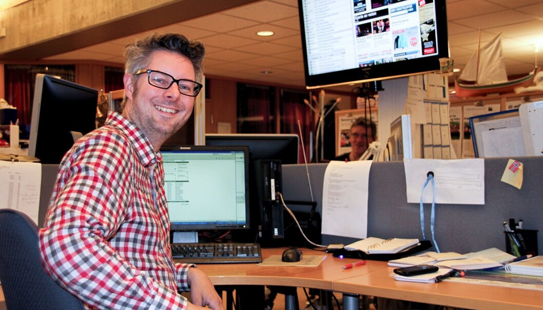 Matti Riesto vil ikke lenger ha papiravis på lørdager. Han mener det ikke er tilrettelagt for det. Foto: Trine M. Albrigtsen/Brønnøysunds Avis. Matti Riesto vil ikke lenger ha papiravis på lørdager. Han mener det ikke er tilrettelagt for det. Foto: Trine M. Albrigtsen/Brønnøysunds Avis.