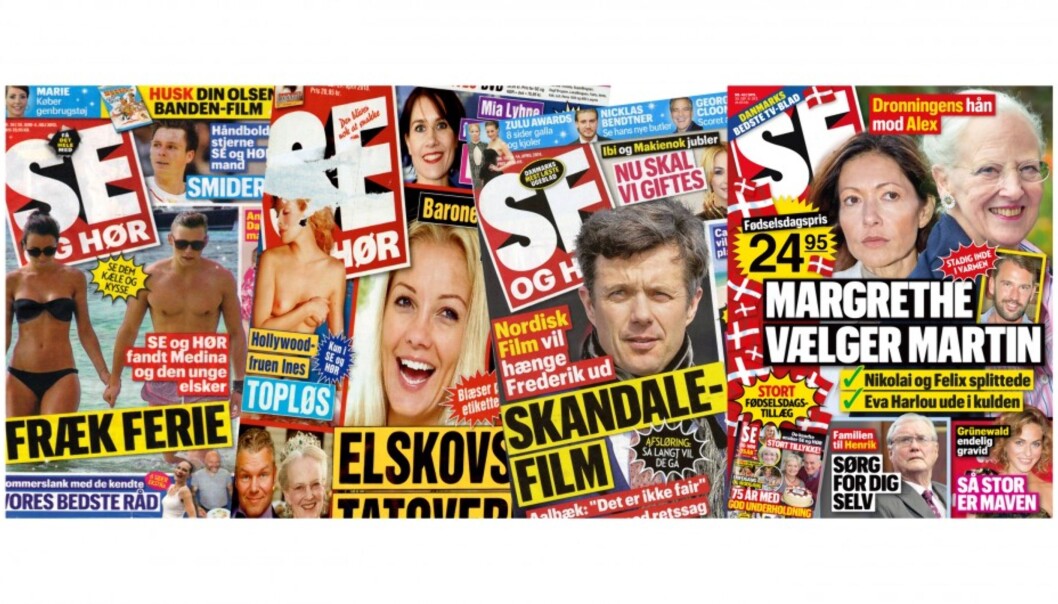 Aller Media, som gir ut Se og Hør, ble idømt en bot på 10 millioner danske kroner. Foto: Privat Aller Media, som gir ut Se og Hør, ble idømt en bot på 10 millioner danske kroner. Foto: Privat