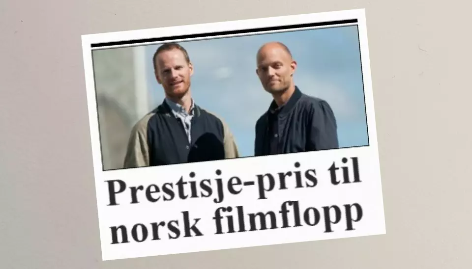 Denne vinklingen møter kritikk fra flere kulturpersonligheter i norsk mediebransje. Skjermdump: VG.